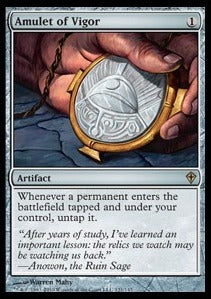 Amulet of Vigor - Worldwake (Rare) [WWK-121]