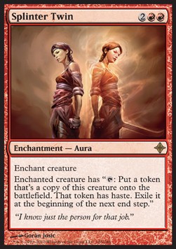 Splinter Twin - Rise of the Eldrazi (Rare) [ROE-165]