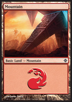 Mountain (V.3) - Rise of the Eldrazi (Land) [ROE-243]