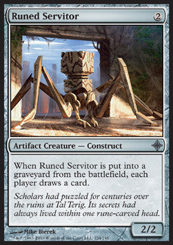 Runed Servitor - Rise of the Eldrazi (Uncommon) [ROE-224]