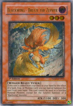 Blackwing - Breeze the Zephyr (V.2 - Ultimate Rare) - The Shining Darkness (Ultimate Rare) [TSHD-003]