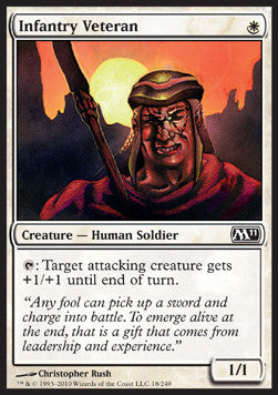 Infantry Veteran - Magic 2011 (Common) [M11-18]