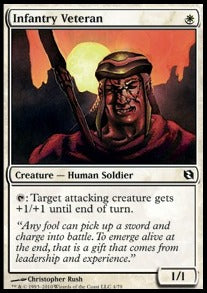 Infantry Veteran - Duel Decks: Elspeth vs. Tezzeret (Common) [DDF-4]