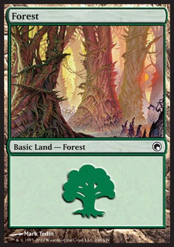 Forest (V.4) - Scars of Mirrodin (Land) [SOM-249]