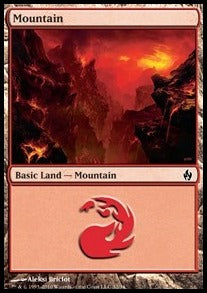 Mountain (V.2) - Premium Deck Series: Fire & Lightning (Land) [PD2-32]