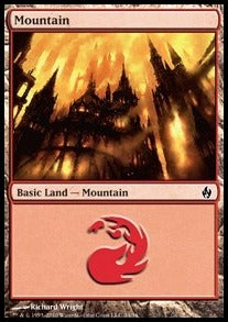Mountain (V.4) - Premium Deck Series: Fire & Lightning (Land) [PD2-34]
