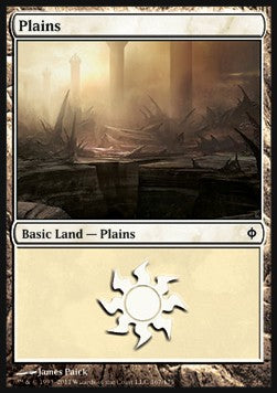 Plains (V.2) - New Phyrexia (Land) [NPH-167]