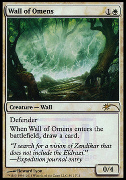 Wall of Omens - Friday Night Magic Promos (Rare)