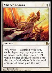 Alliance of Arms - Commander (Rare) [CMD-4]