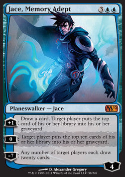 Jace, Memory Adept - Magic 2012 (Mythic) [M12-58]