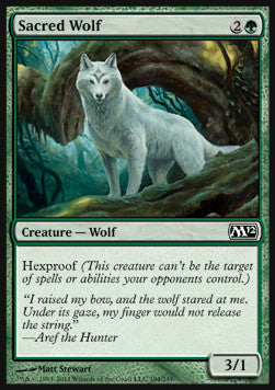 Sacred Wolf - Magic 2012 (Common) [M12-194]