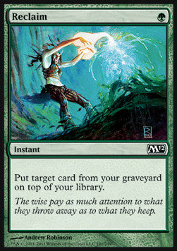 Reclaim - Magic 2012 (Common) [M12-191]