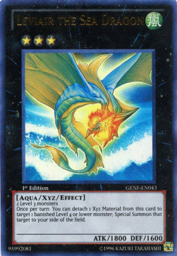 Leviair the Sea Dragon (V.1 - Ultra Rare) - Generation Force (Ultra Rare) [GENF-043]
