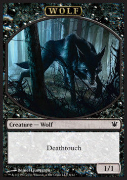 Wolf Token (Black 1/1)
