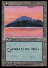 Island (V.1) - Fourth Edition: Black Bordered (Land)