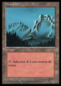 Mountain (V.3) - Fourth Edition: Black Bordered (Land)
