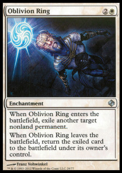Oblivion Ring - Duel Decks: Venser vs. Koth (Uncommon) [DDI-28]
