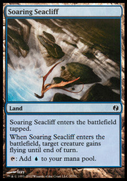 Soaring Seacliff - Duel Decks: Venser vs. Koth (Common) [DDI-37]