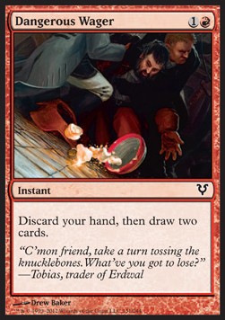 Dangerous Wager - Avacyn Restored (Common) [AVR-131]