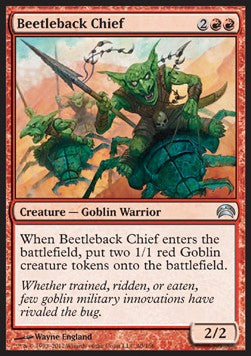 Beetleback Chief - Planechase 2012 (Uncommon) [PC2-40]
