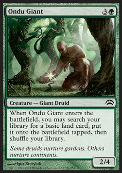 Ondu Giant - Planechase 2012 (Common) [PC2-71]