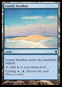 Lonely Sandbar - Duel Decks: Izzet vs. Golgari (Common) [DDJ-35]
