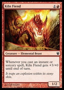 Kiln Fiend - Duel Decks: Izzet vs. Golgari (Common) [DDJ-2]