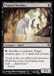 Plagued Rusalka - Duel Decks: Izzet vs. Golgari (Uncommon) [DDJ-46]