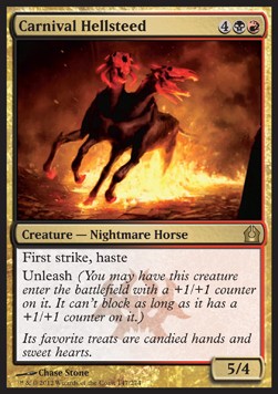 Carnival Hellsteed - Return to Ravnica (Rare) [RTR-147]
