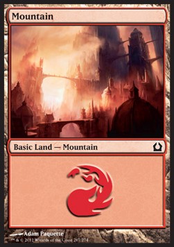 Mountain (V.3) - Return to Ravnica (Land) [RTR-267]