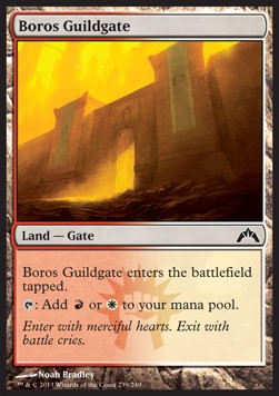Boros Guildgate - Gatecrash (Common) [GTC-239]