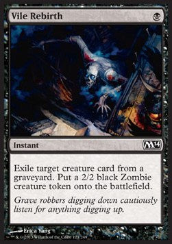 Vile Rebirth - Magic 2014 (Common) [M14-121]