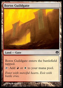 Boros Guildgate - Duel Decks: Heroes vs. Monsters (Common) [DDL-33]