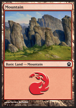 Mountain (V.2) - Theros (Land) [THS-243]
