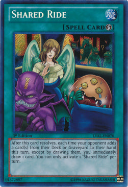 Shared Ride - Legacy of the Valiant (Secret Rare) [LVAL-070]