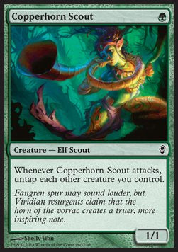 Copperhorn Scout - Conspiracy (Common) [CNS-160]