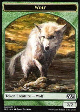 Wolf Token (Green 2/2) - Prerelease Promos (Token) [GDC-1]