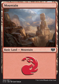 Mountain (V.1) - Commander 2014 (Land) [C14-330]