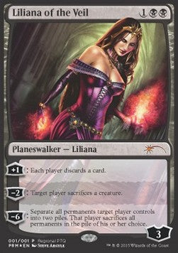 Liliana of the Veil - DCI Promos (Mythic) [DCI-2015]