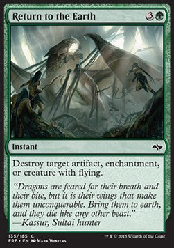 Return to the Earth - Fate Reforged (Common) [FRF-135]