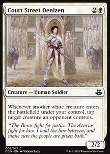 Court Street Denizen - Duel Decks: Elspeth vs. Kiora (Common) [DDO-5]