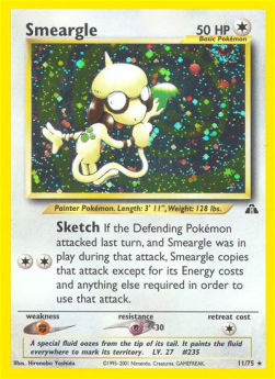 Smeargle - Neo Discovery (Holo Rare) [NDI-11]