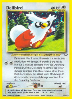 Delibird - Neo Revelation (Holo Rare) [NR-5]