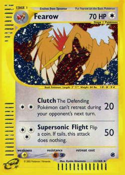 Fearow - Expedition Base Set (Holo Rare) [EX-11]