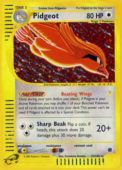 Pidgeot - Expedition Base Set (Holo Rare) [EX-23]