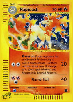Rapidash - Expedition Base Set (Holo Rare) [EX-26]