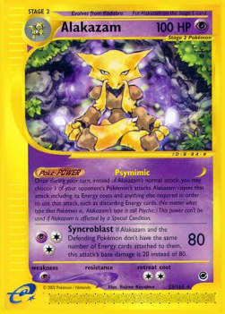 Alakazam - Expedition Base Set (Rare) [EX-33]
