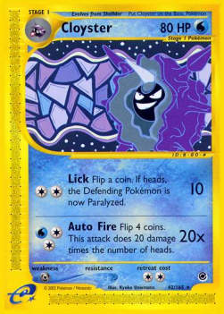 Cloyster - Expedition Base Set (Rare) [EX-42]