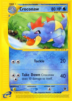 Croconaw - Expedition Base Set (Uncommon) [EX-74]