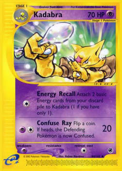 Kadabra - Expedition Base Set (Uncommon) [EX-84]